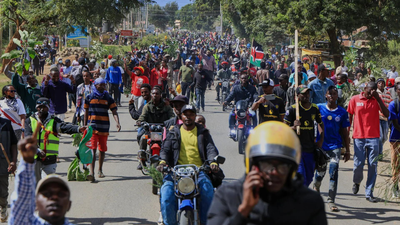 Photo credit: AP 'This will expose our people to Ebola': Big protest in Kenya against quarantine centre for affected US citizens