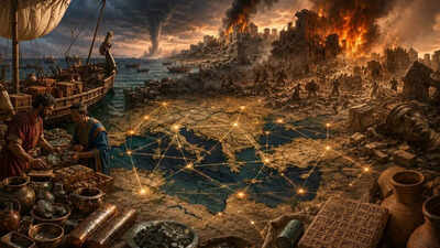 The Bronze Age ended with a network failure: The hidden story behind the 1177 BC collapse