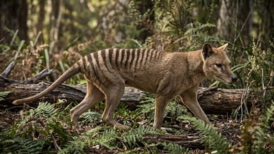Image: AI Generated The sheep-killer myth that helped drive the Tasmanian tiger to extinction and why scientists think farmers got it wrong