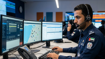 An expat woman's coded 'pizza order' helped Sharjah Police rescue her from danger at home/AI Representative Image 'Pizza order' call helps Sharjah police rescue expat woman allegedly threatened by husband